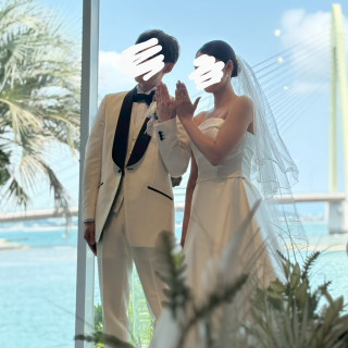 海が見えて綺麗〜！！