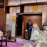 ドア周りも華やかです。