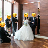退場のシーンです
