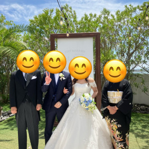 父と母も素敵な会場と褒めてくれました|751756さんのMandarin Port（マンダリンポルト）●BRASSグループの写真(2464046)