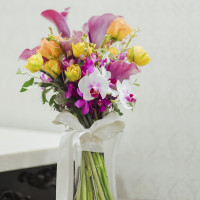 お色直しの花束