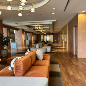 披露宴会場前の広々とした控室|751798さんのザ マークグランドホテル（THE MARK GRAND HOTEL）の写真(2459149)