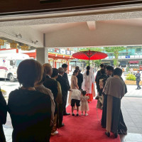 明神会館入り口