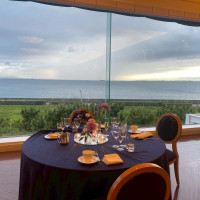 海の見える披露宴会場です！