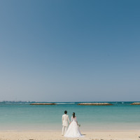 海での写真
