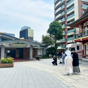 挙式後の撮影の様子|751891さんの神田明神 明神会館の写真(2459083)