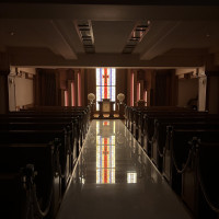 真っ白なヴァージンロード