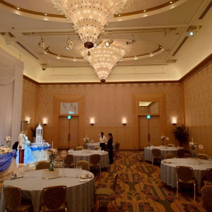 シンデレラをイメージした披露宴会場|751899さんのディズニーアンバサダー(R)ホテルの写真(2459940)