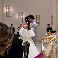 結婚証明書披露