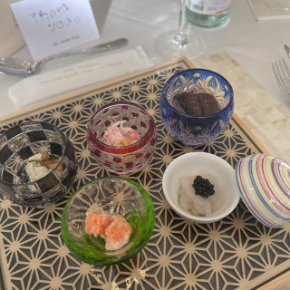 前菜は色とりどりでどれも美味しかったです。