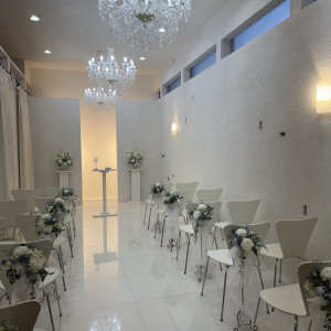 チャペル内|751939さんのTHE LITTLE WEDDING 一の糸（ザ リトルウェディング 一の糸）の写真(2459813)
