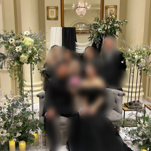 メイン席装花|751993さんのガーデンヒルズ迎賓館（大宮）/テイクアンドギヴ・ニーズウェディングの写真(2460229)