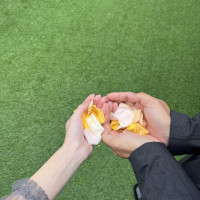 フラワーシャワーもありました