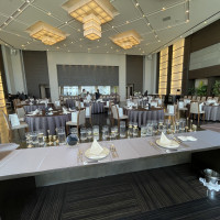 新郎新婦から見た披露宴会場パターン1