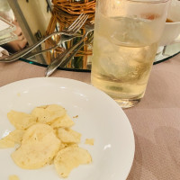 デザートにポテチを出しました。