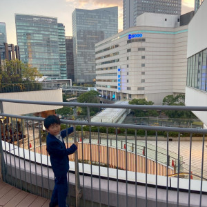 ガーデンでの全員撮影前|752058さんのTHE CLASSICA BAY RESORT (ザ クラシカ ベイリゾート)の写真(2582191)