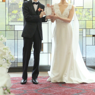 結婚証明証披露