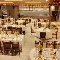 当日の披露宴会場です