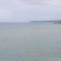 披露宴会場から海が見えます