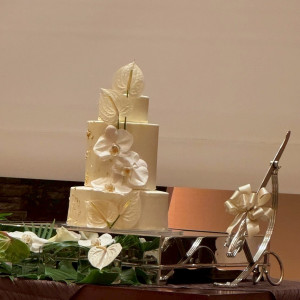 ウェディングケーキ|752138さんのノートルダム周南/FIVESTAR WEDDINGの写真(2461062)
