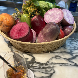 料理に使われている三浦野菜|752139さんのLos Angeles balcony(ロサンジェルスバルコニー)の写真(2461023)