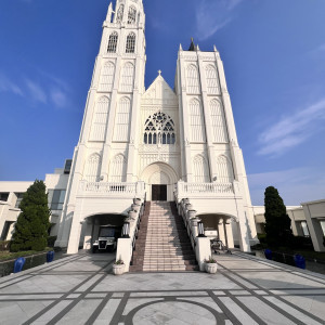 チャペルの外観です|752182さんのノートルダムマリノア/FIVESTAR WEDDINGの写真(2461382)