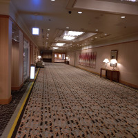 ブライダルフロアの廊下