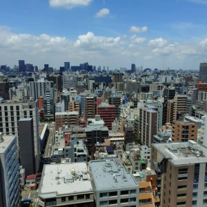 披露宴会場の窓からの景色|752201さんのロイヤルパークホテルの写真(2489944)