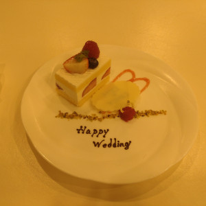 試食のウェディングケーキ|752201さんの新横浜プリンスホテルの写真(2468843)