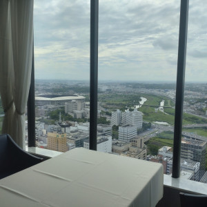 挙式会場前室窓からの景色2|752201さんの新横浜プリンスホテルの写真(2468833)