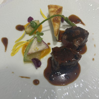 18500円のコースのお肉