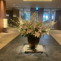 ホテルのエントランス