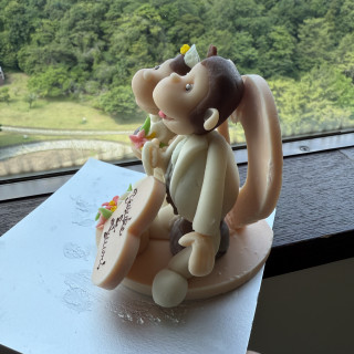 おさるのジョージのマジパン人形