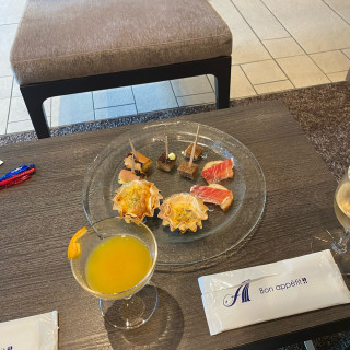 披露宴前の軽食