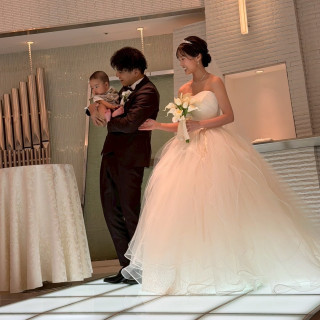 光り方が綺麗なチャペラでした！