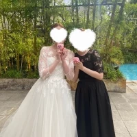 チャペル横のテラス