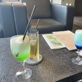 季節によってゲストに提供されているウェルカムフロートです