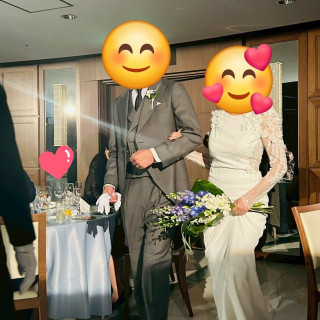 披露宴会場入場