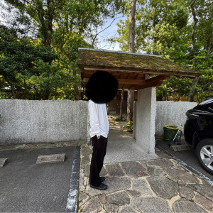 サロン、親族待合入り口|752502さんのTHE NANZAN HOUSE （ザ ナンザン ハウス）の写真(2462363)
