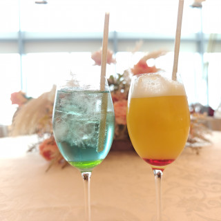 披露宴会場でのドリンク