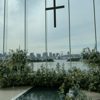 東京湾の景色が一望できます
