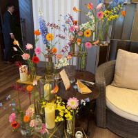 打ち合わせを入念にしてくださるので理想を上回る装花になりまし