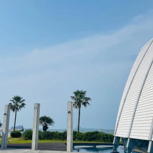 チャペル内で真正面に海が広がり絶景です|752755さんのThe Matirtha Suite ザ マティルタスイートの写真(2463201)