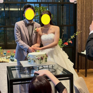 ケーキ入刀|752797さんのMEDI（メディー）の写真(2463574)