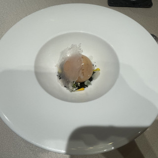 イチゴとハーブ、食感も楽しい