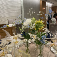 テーブル装花