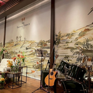 余興前、再入場前（幕が降りている状態）|752827さんのTHE ORIENTAL TERRACE HIDEAWAY（ジオリエンタルテラス ハイダウェイ）の写真(2463644)