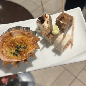 披露宴前の軽食
オシャレ✨|752841さんのアルカンシエル luxe mariage 名古屋（アルカンシエルグループ）の写真(2463713)