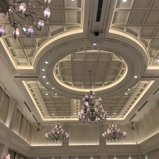 天井が高くとても綺麗でした。