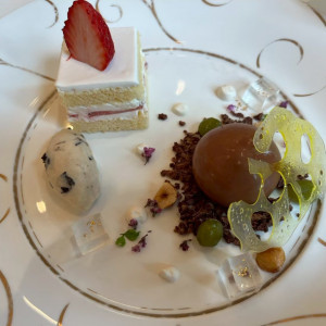 ケーキ|752869さんの京都 アートグレイス ウエディングヒルズの写真(2463855)